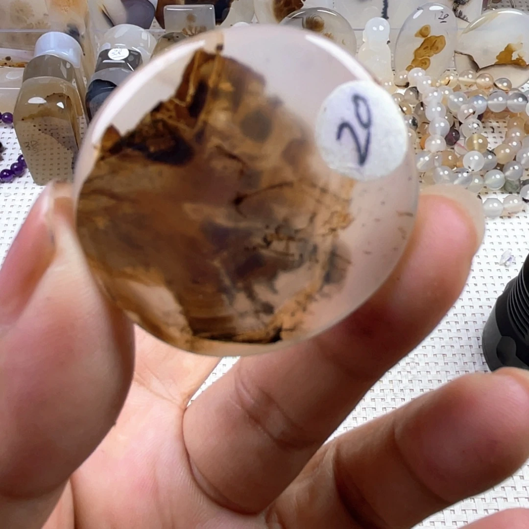 玛瑙/玉髓未镶嵌颈饰