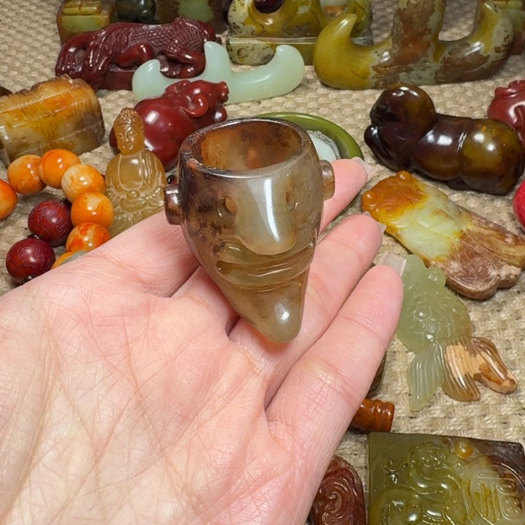 白玉菩提吊坠挂件