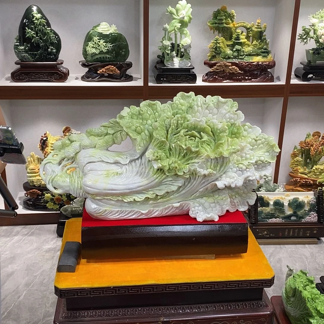 用***）玉山水摆件 玄关摆件