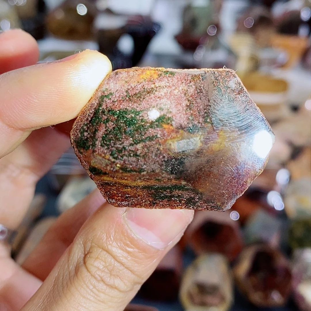 【闪购商品】水晶车挂未镶嵌宽*天然水晶原石