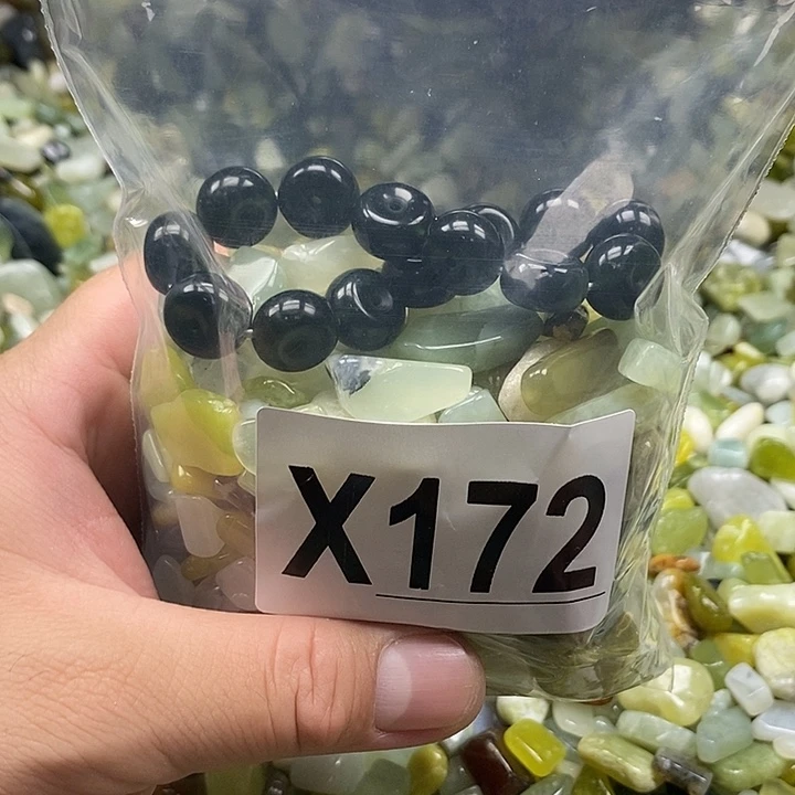 未镶嵌蛇纹石玉鱼缸石