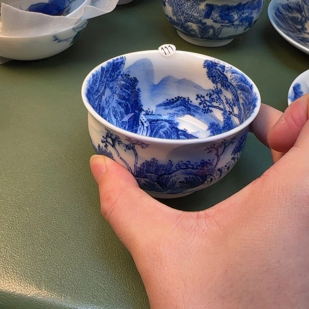 彦祖纯手工手绘茶具111