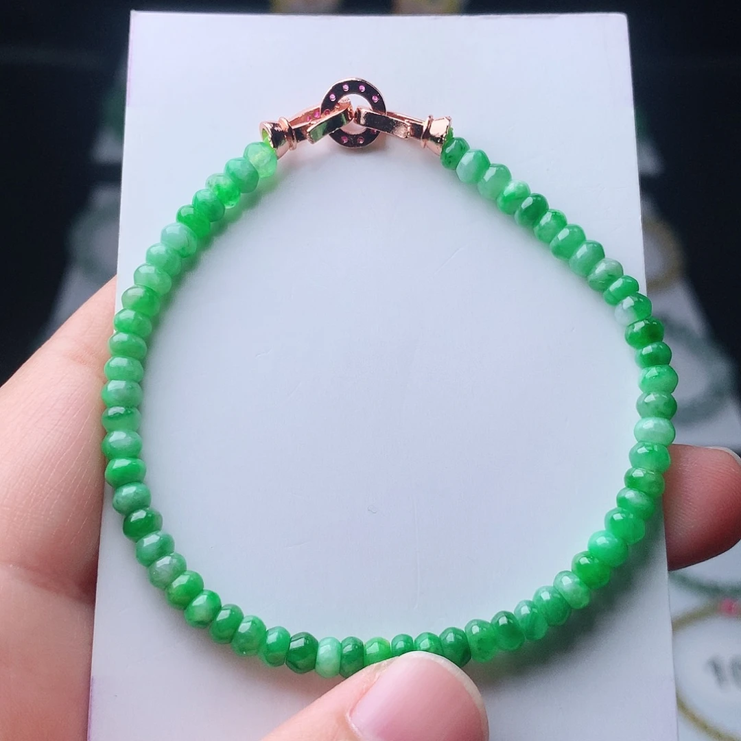 翡翠未镶嵌手链翡翠