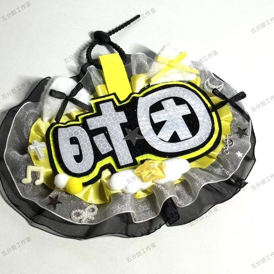 TNT时代少年团反光姓名牌挂件 时代少年团姓名牌 时团手工挂件