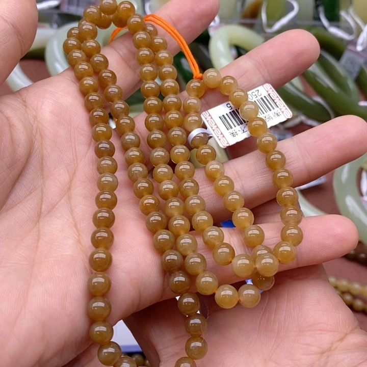 沐****和田玉未镶嵌项链卡6