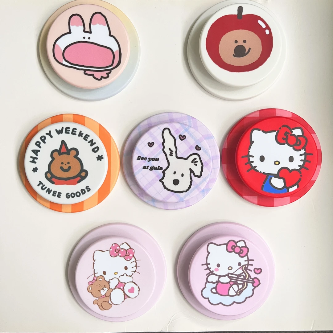 【磁吸支架】磁吸支架多功能卡通手机气囊旋转磁吸支架通用可爱创意