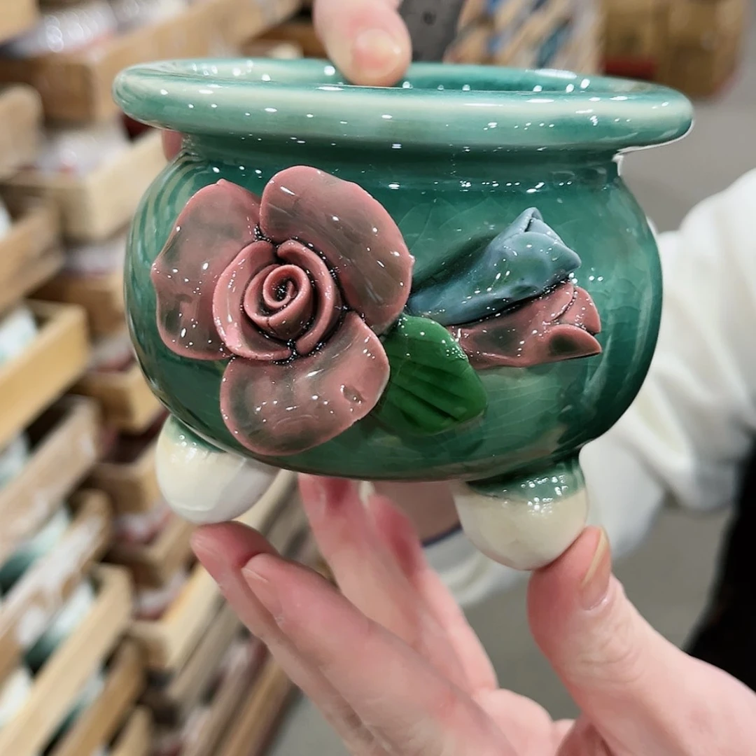 【闪购商品】陶瓷陶瓷多肉植物花盆