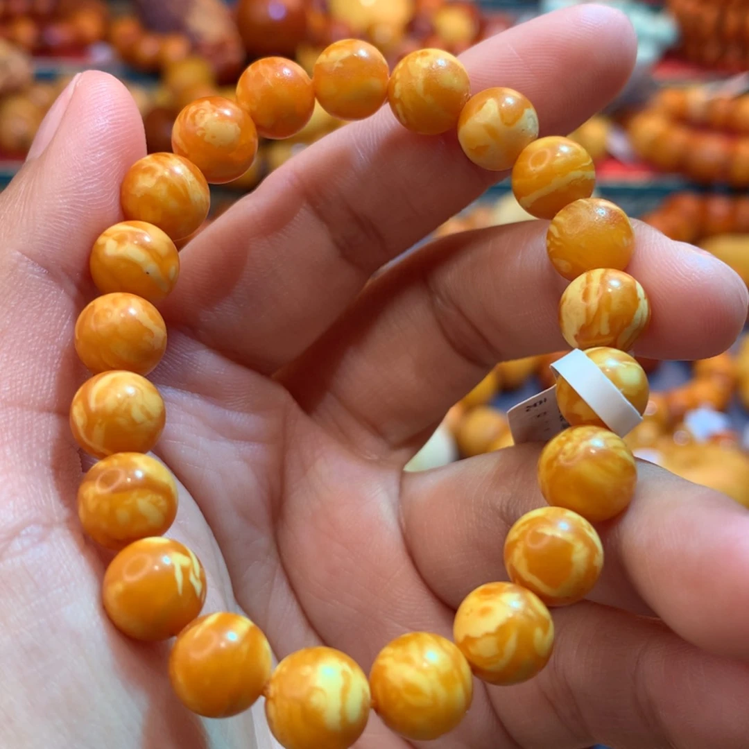 【闪购商品】蜜蜡手串未镶嵌蜜蜡手串