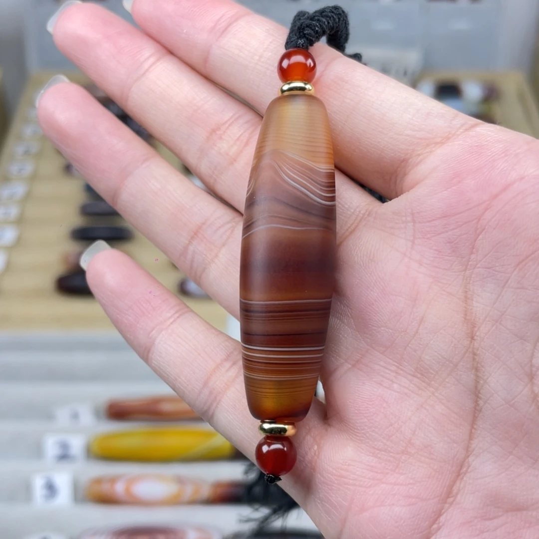 玛瑙/玉髓合金颈饰