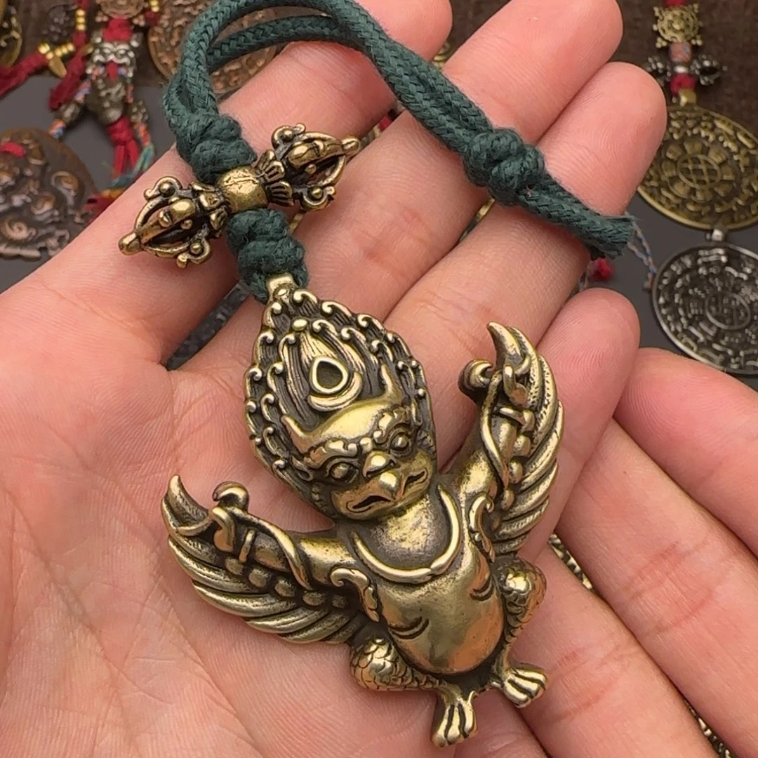 老铜大鹏鸟吊坠喜欢的来