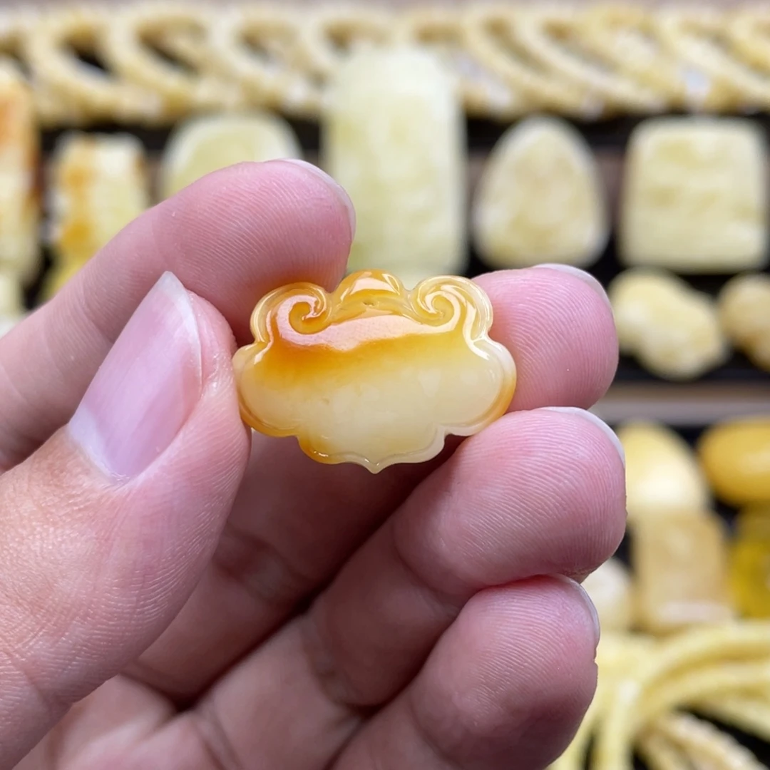 琥珀未镶嵌裸石琥珀蜜蜡