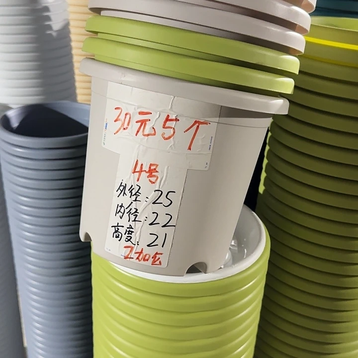 四季4#口径25灰白8个无托