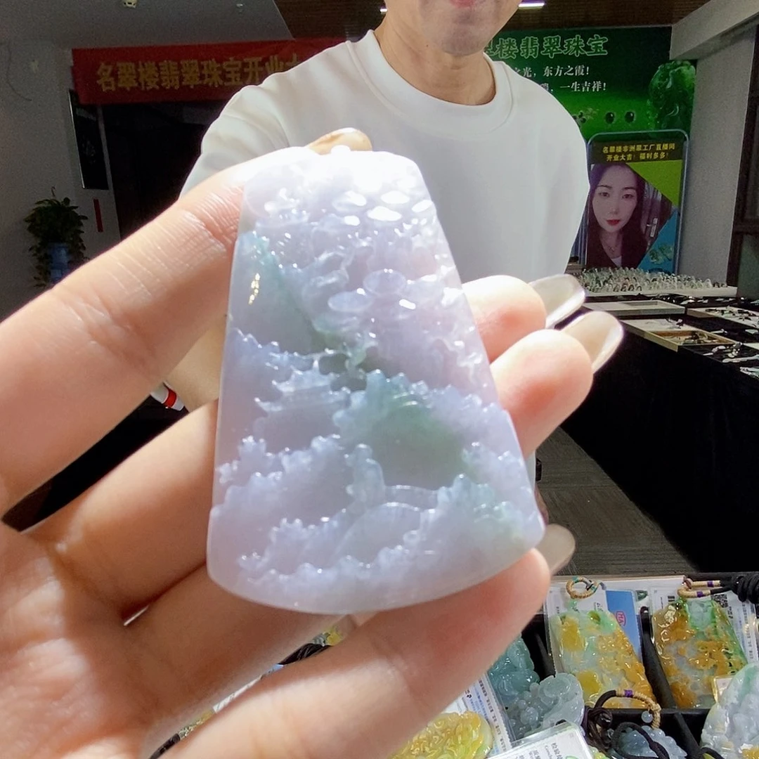 颈饰未镶嵌翡翠翡翠