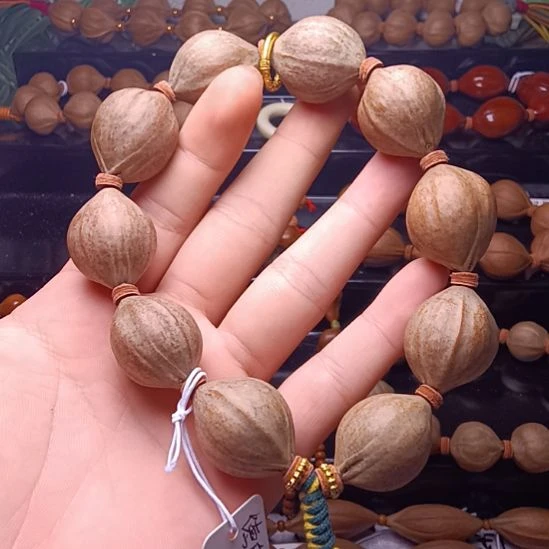 手串/手链橄榄核橄榄核三花铁核德庆王手串2.2