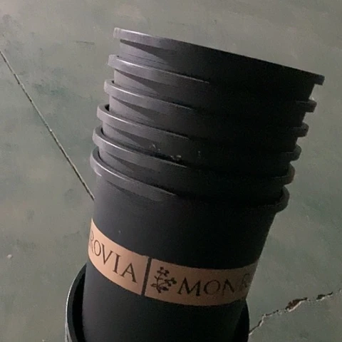 树脂瑕疵6加仑5个无托黑色