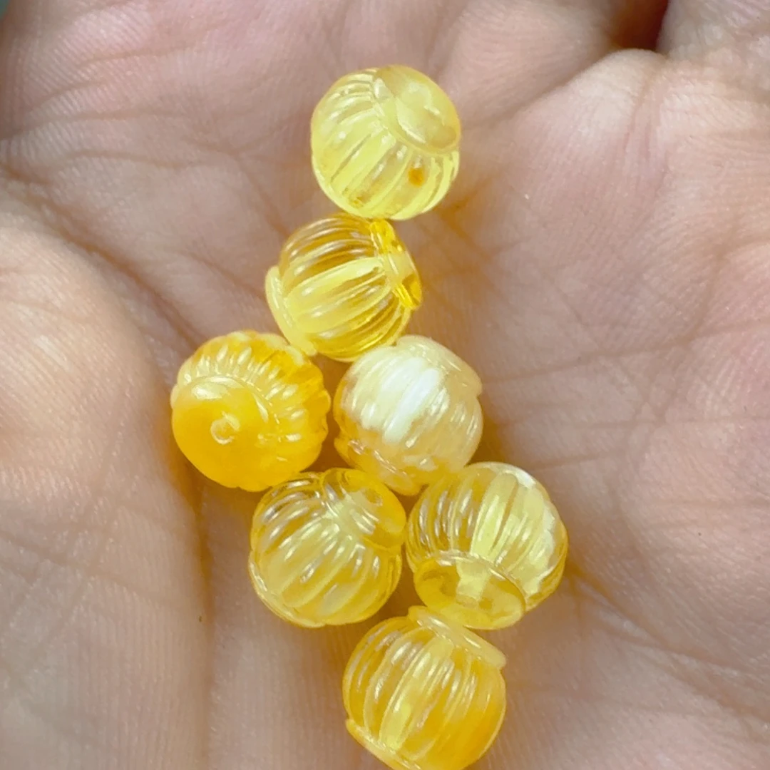 琥珀未镶嵌珠宝奇石全品 7mm