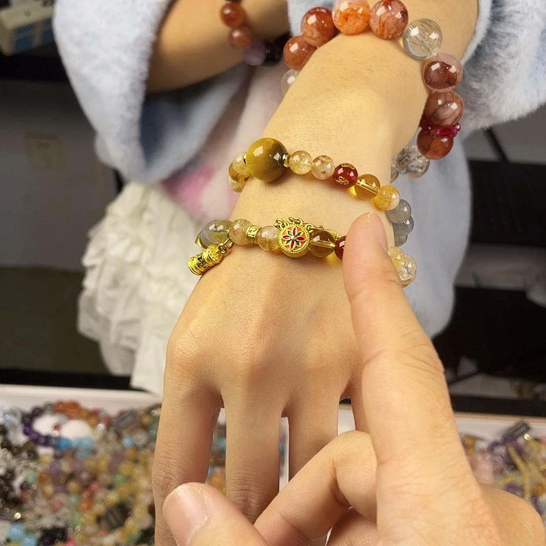 银S925镶嵌手链水晶