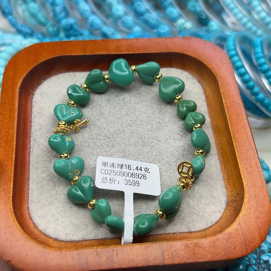 绿松石未镶嵌珠宝半成品