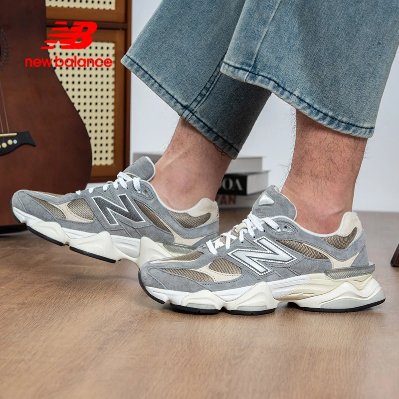 New Balance NB男女鞋2025新款9060复古跑鞋休闲鞋老爹鞋U9060LBA