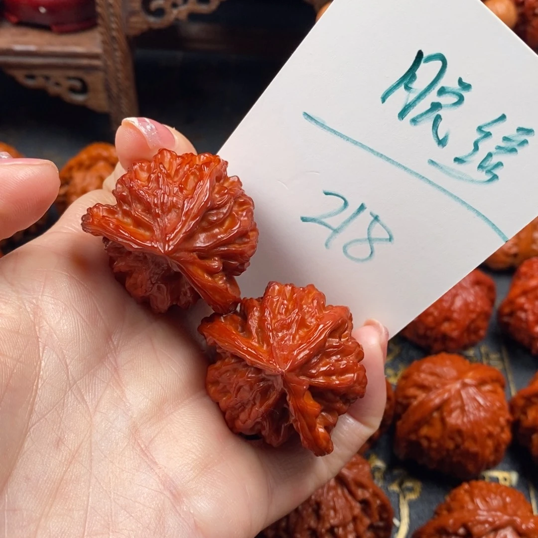 脱***驴吊坠文玩核桃三棱888a