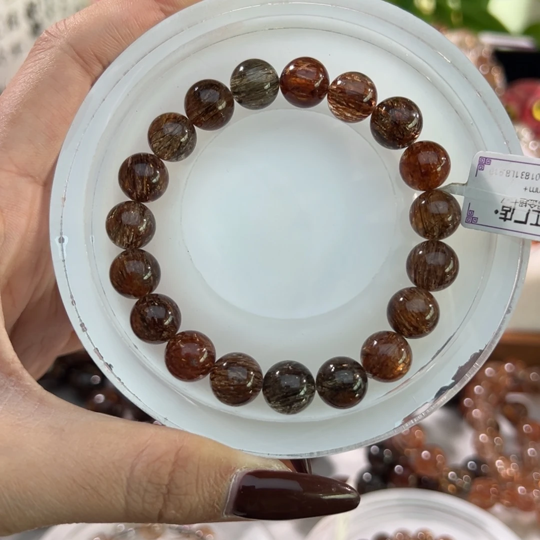 水晶手链未镶嵌黑金超七10
