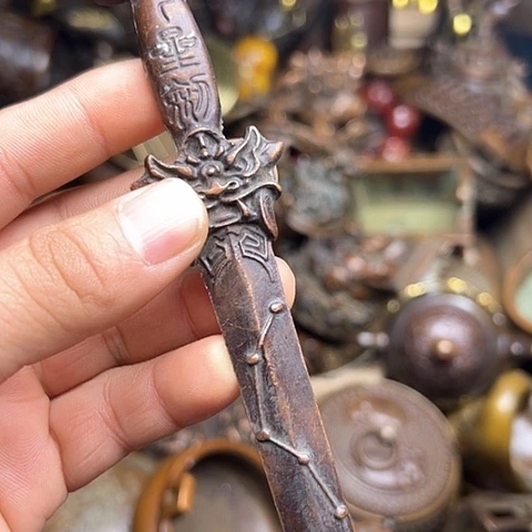 铜制文玩把玩物件