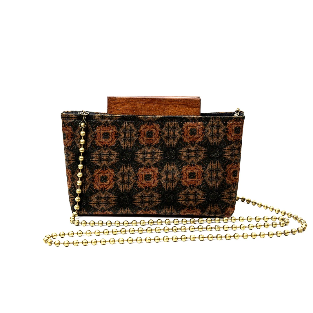 【香云纱包包】桑蚕丝斜挎包