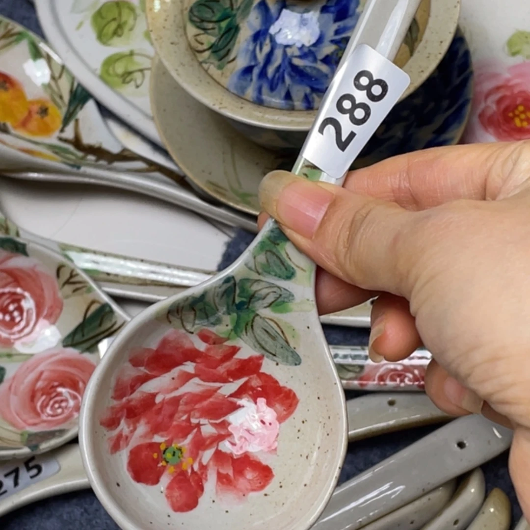 中汤勺景德镇高温陶瓷888@