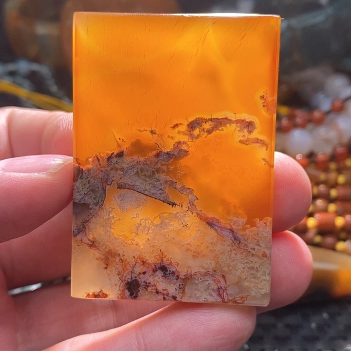 【闪购商品】玛瑙/玉髓颈饰未镶嵌A***樂