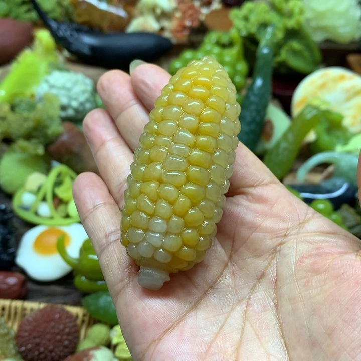 蛇纹石玉未镶嵌手把用****4