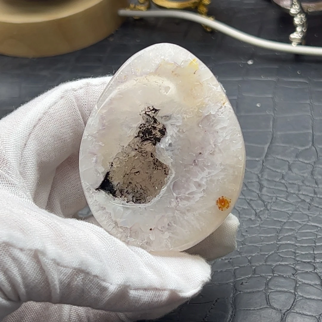 未镶嵌珠宝半成品水晶龙蛋57