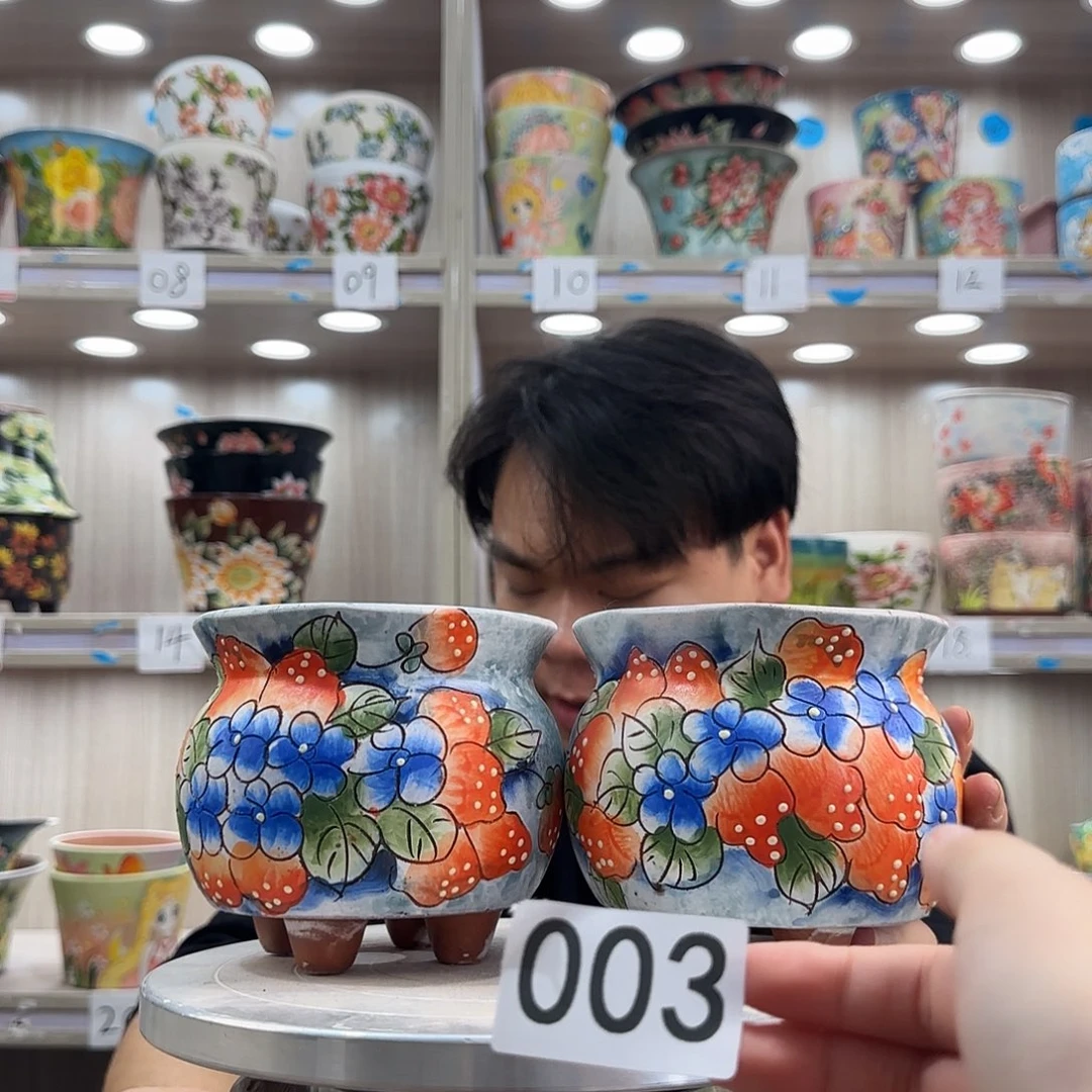 紫砂花盆瑕疵瑕疵003