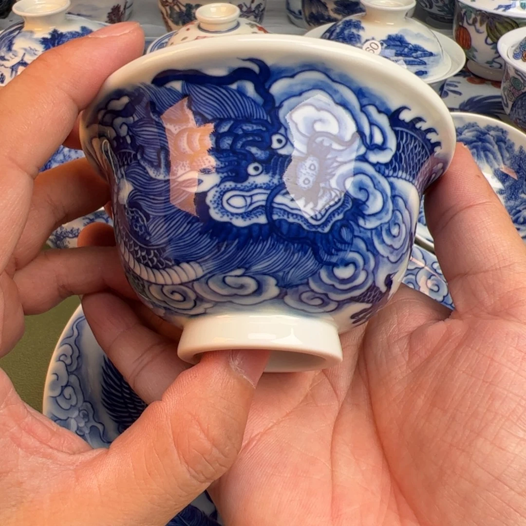 纯手工纯手绘茶具78