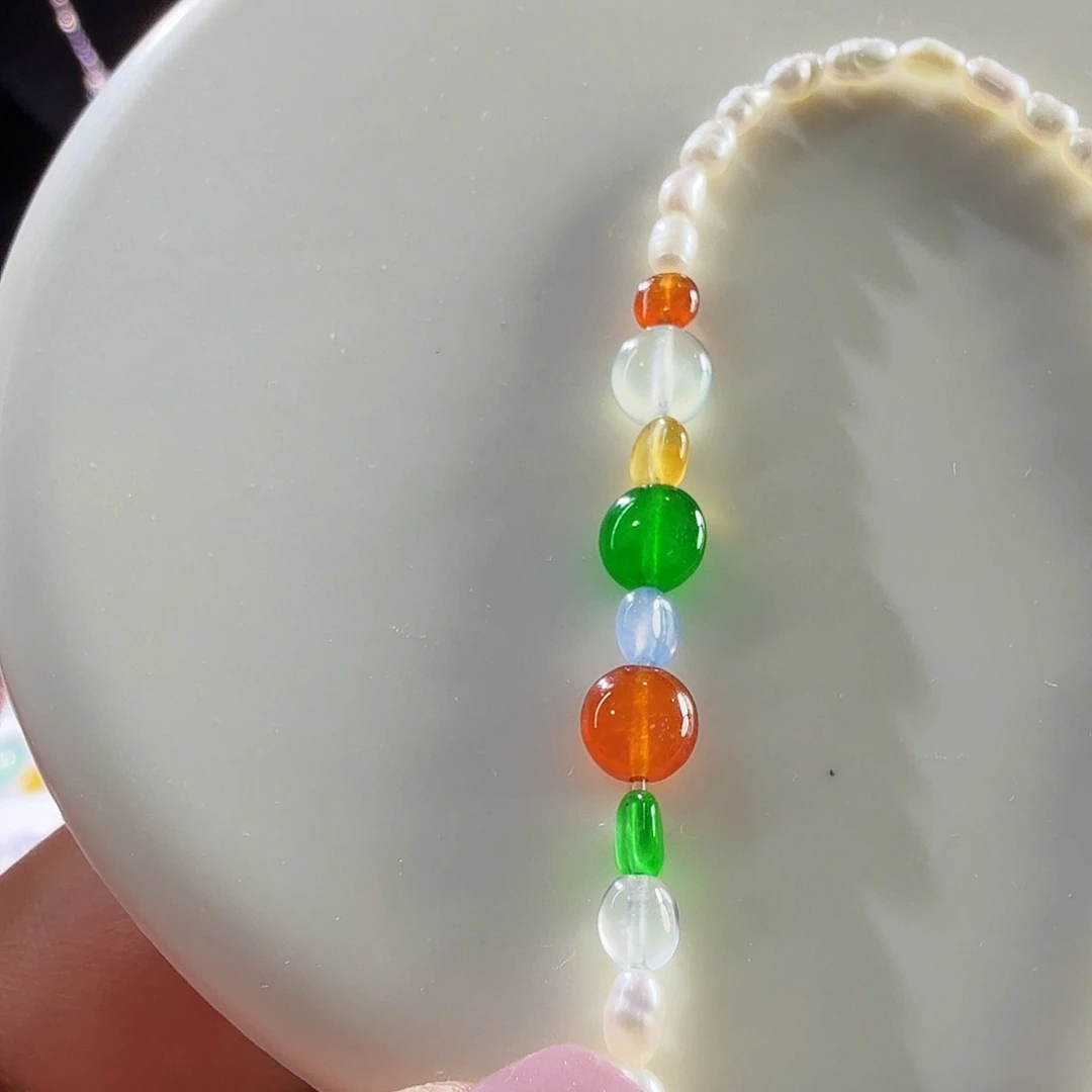 颈饰未镶嵌翡翠裸石