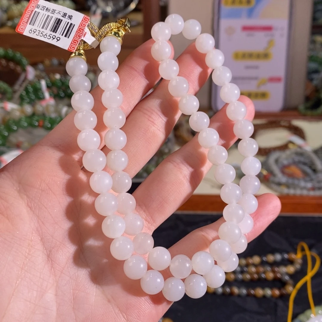 和田玉手链未镶嵌