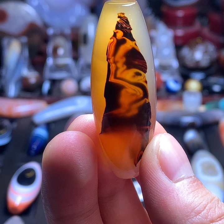 玛瑙/玉髓颈饰未镶嵌官*