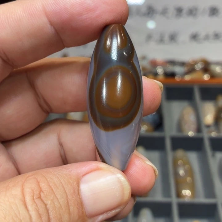 玛瑙/玉髓散珠_HEIMORI 天然天珠