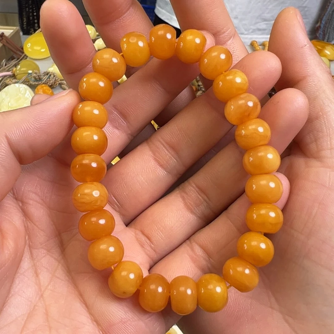 蜜蜡裸石未镶嵌蜜蜡