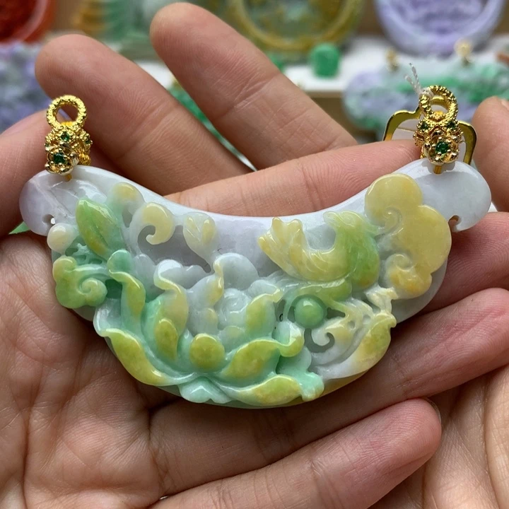 颈饰未镶嵌翡翠翡翠