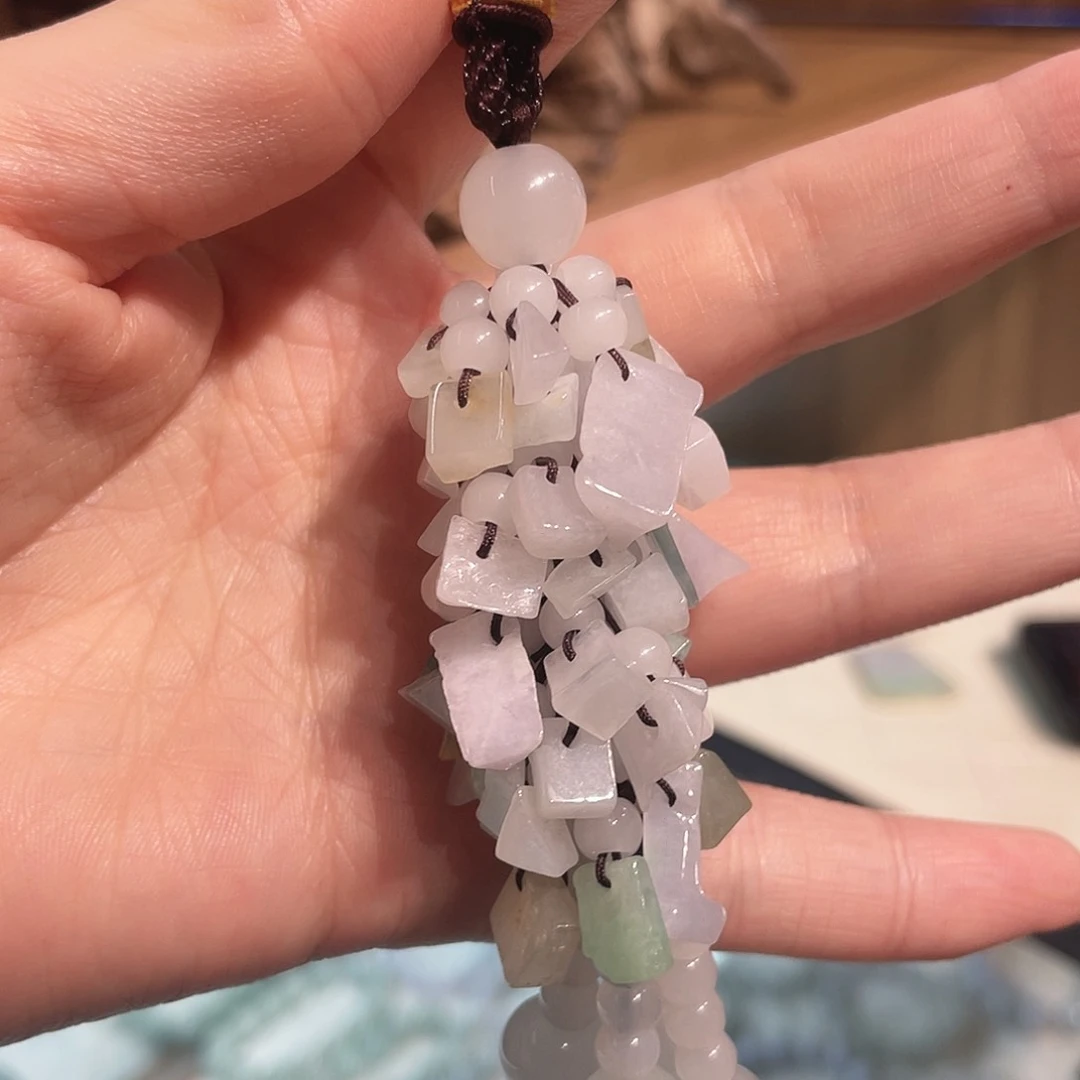 翡翠散珠翡翠挂件