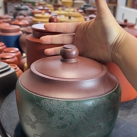 【闪购商品】紫砂茶叶罐