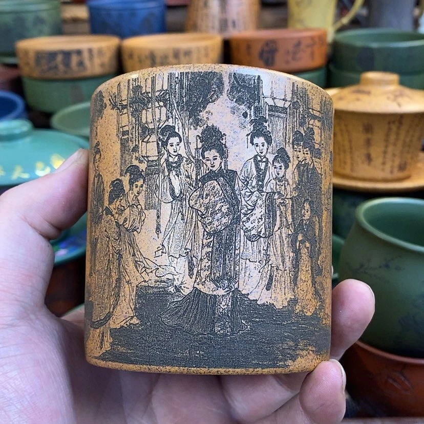 【闪购商品】紫砂杯子宜兴全手工紫砂杯