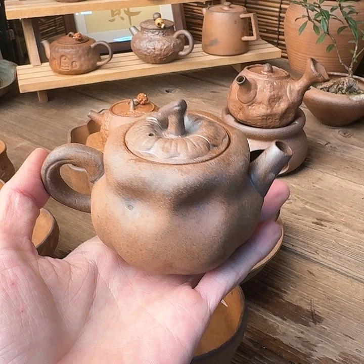 原矿老岩泥茶器系列