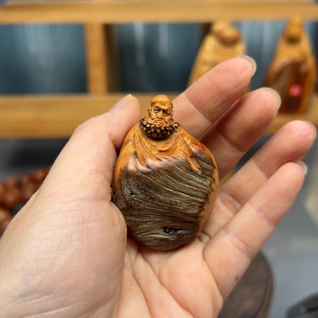 ꧁***阳柏木崖柏木摆件手把件，