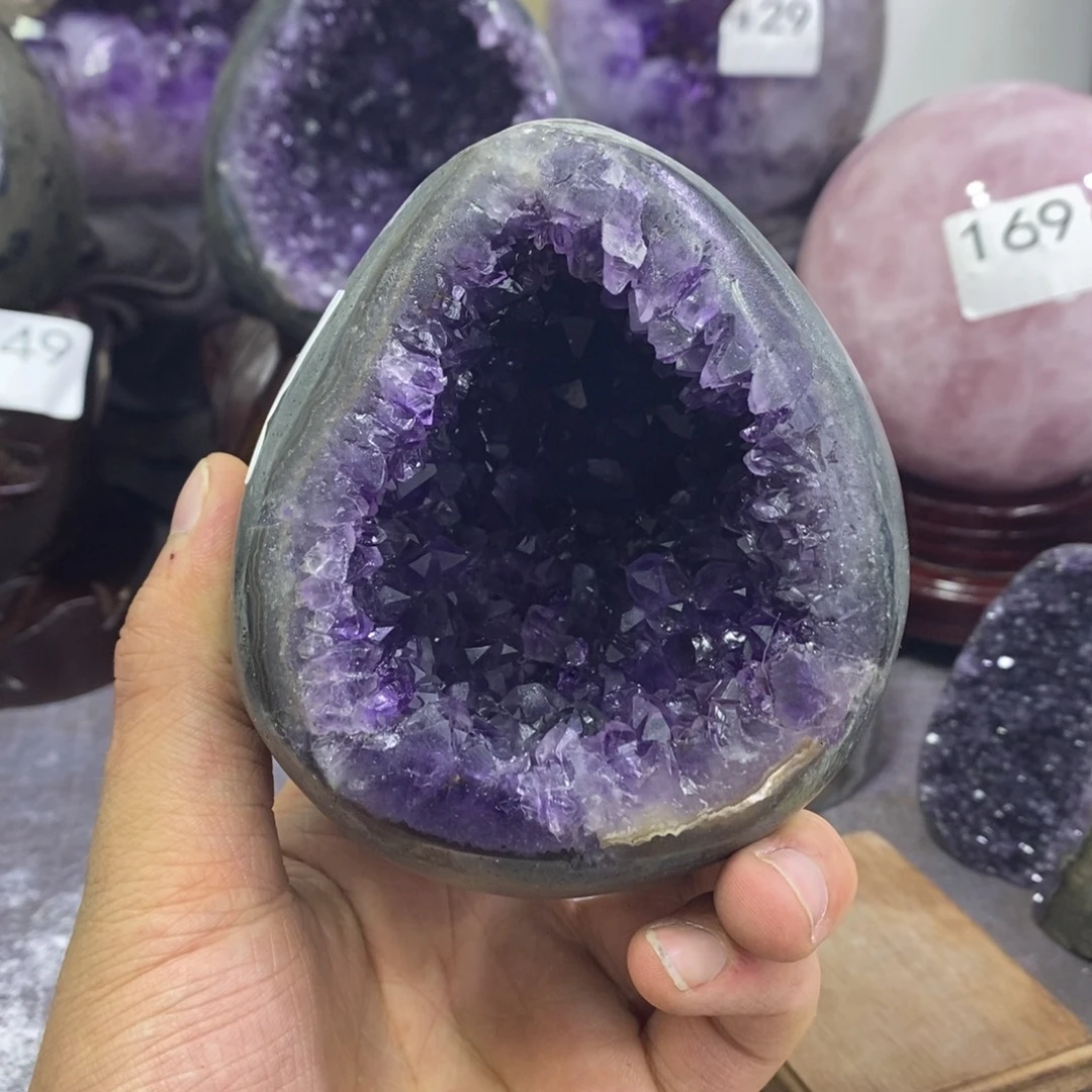 未镶嵌珠宝半成品紫晶281