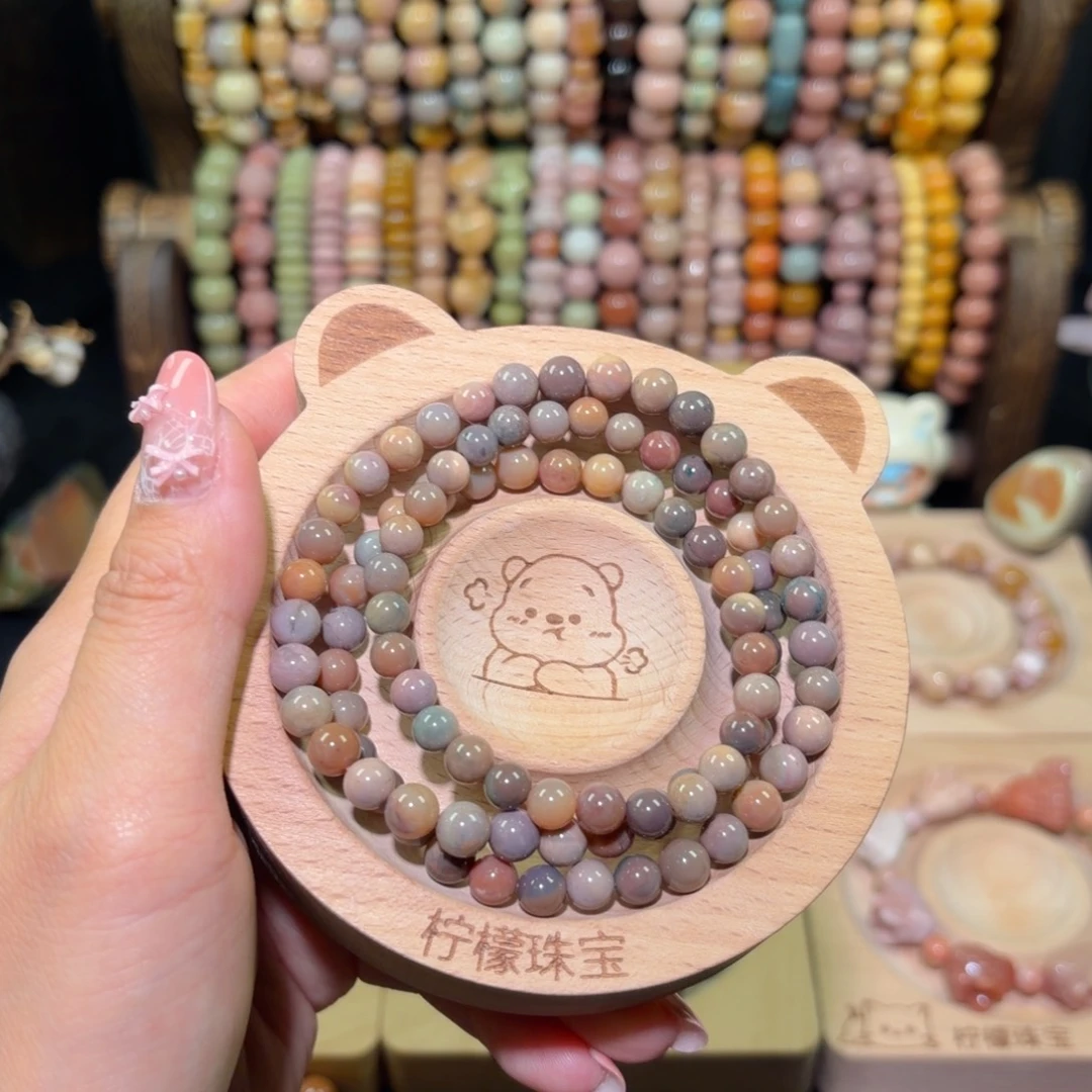 未镶嵌手链石英质玉5