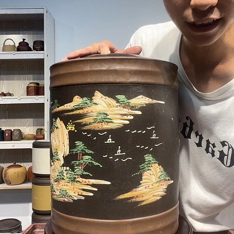 【闪购商品】紫砂茶叶罐