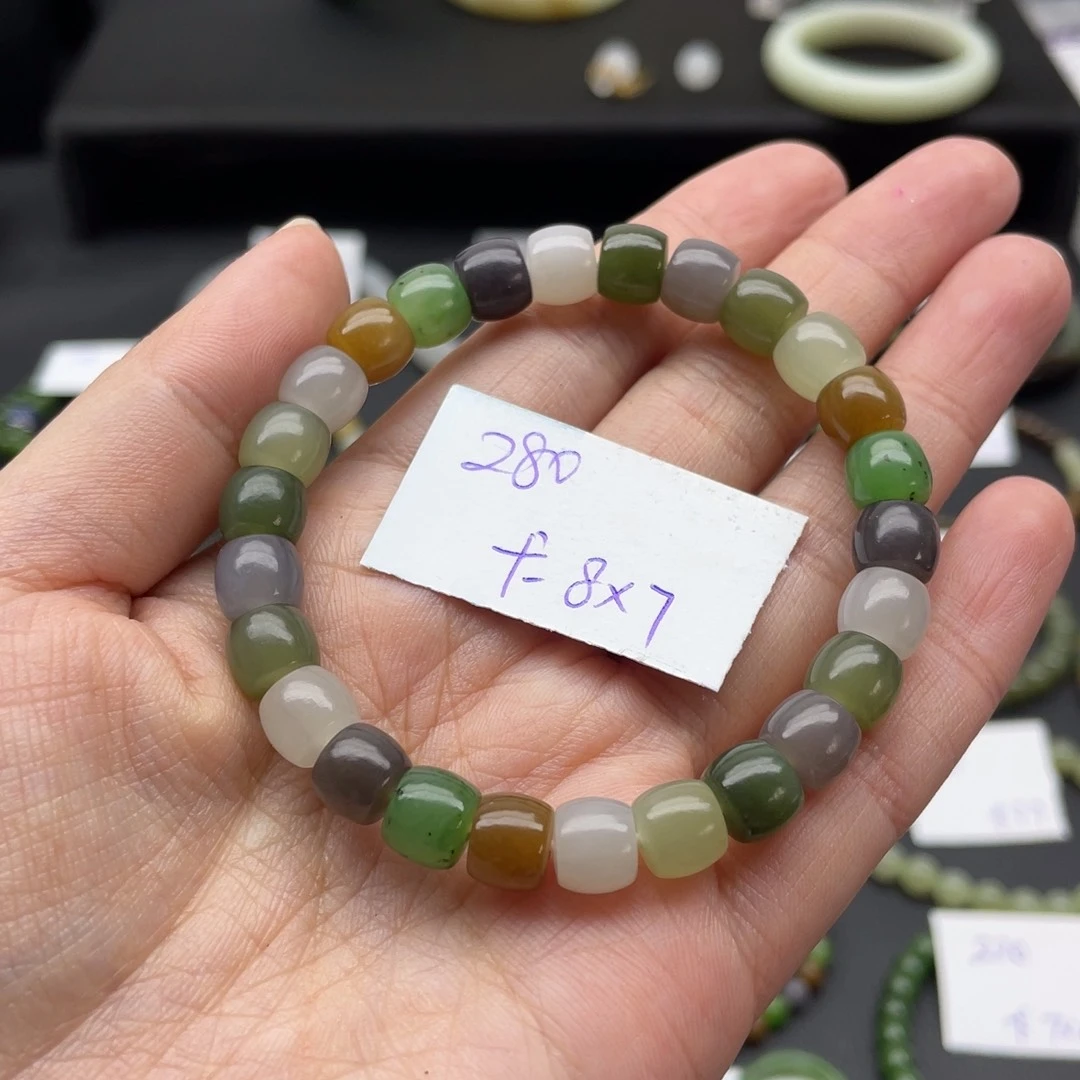 和田玉手串未镶嵌