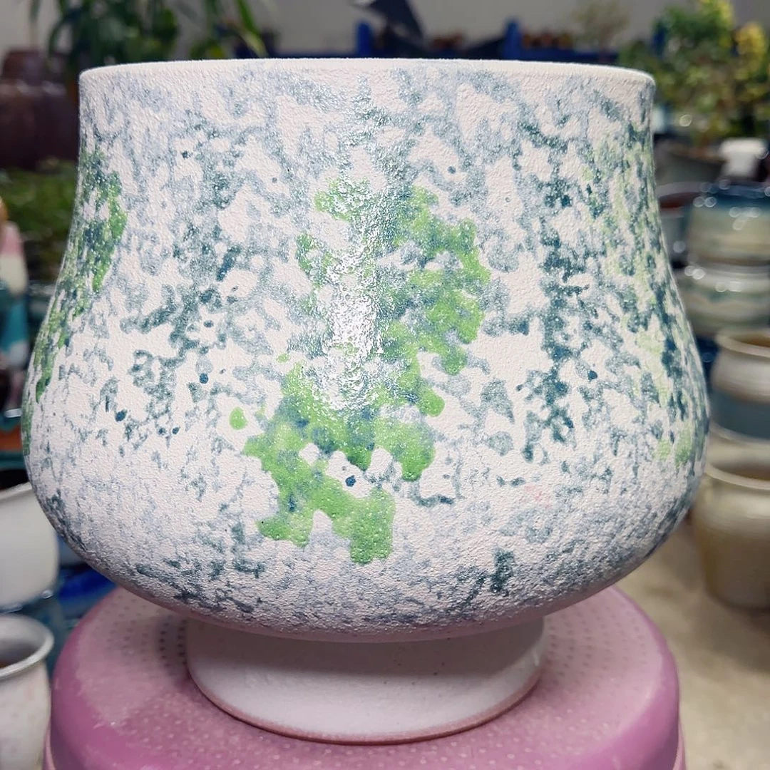 花盆紫砂高25口22