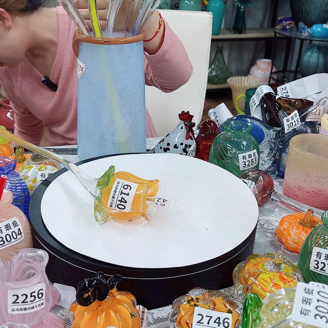 6140橘 家悦花瓶摆件